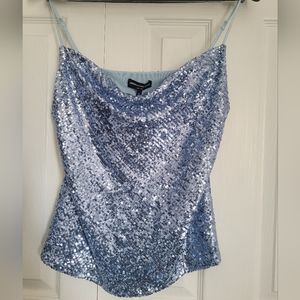 New Monet Sequin cami • Generation Love | Cowlneck | M